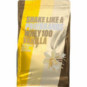PRO!BRANDS 100% Whey Protein vanilka syrovátkový protein v prášku 900 g