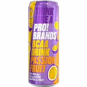 PRO!BRANDS BCAA Drink passion fruit hotový nápoj s aminokyselinami 330 ml