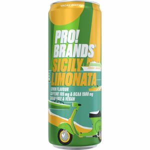 PRO!BRANDS BCAA Drink Sicily Limonata hotový nápoj s aminokyselinami 330 ml