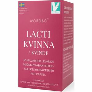 Nordbo Lacti Kvinna probiotika pro ženy 30 ks