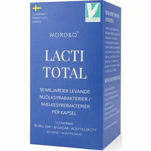 Nordbo Lacti Total probiotika 30 ks