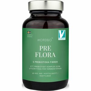 Nordbo Pre Flora podpora zažívání s prebiotiky 60 ks
