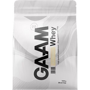GAAM 100% Whey Premium syrovátkový protein příchuť Delicious Vanilla 1000 g