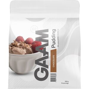 GAAM Pudding směs na přípravu pudingu s proteinem příchuť Chocolate 500 g