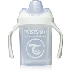 Twistshake Training Cup White tréninkový hrnek 230 ml