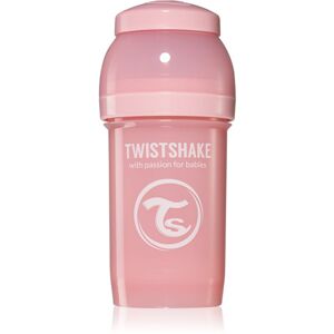 Twistshake Anti-Colic Pink kojenecká láhev anti-colic 180 ml