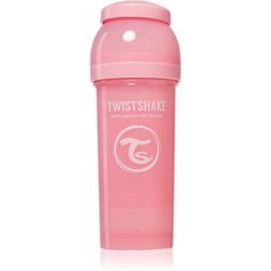 Twistshake Anti-Colic kojenecká láhev Pink 2 m+ 260 ml