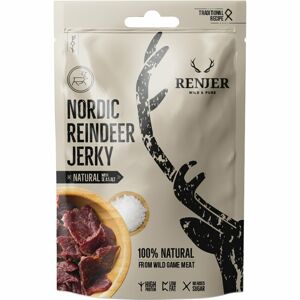 RENJER Nordic Reindeer Jerky Sea Salt sušené maso sob 25 g