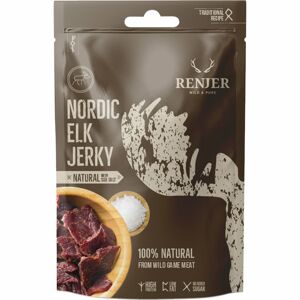 RENJER Nordic Elk Jerky Sea Salt sušené maso los 25 g