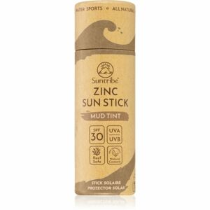 Suntribe Sports Zinc Stick minerální ochranná tyčinka na citlivá místa SPF 30 Mud Tint 30 g