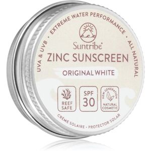 Suntribe Mini Zinc Sunscreen minerální ochranný krém na obličej a tělo SPF 30 Original White 15 g