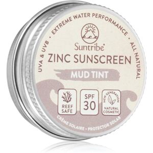 Suntribe Mini Zinc Sunscreen minerální ochranný krém na obličej a tělo SPF 30 Mud Tint 10 g
