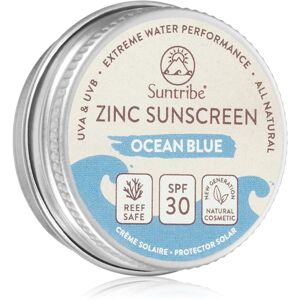 Suntribe Mini Zinc Sunscreen minerální ochranný krém na obličej a tělo SPF 30 Ocean Blue 10 g
