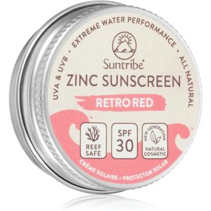 Suntribe Mini Zinc Sunscreen minerální ochranný krém na obličej a tělo SPF 30 Retro Red 15 g