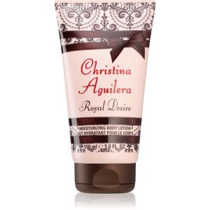 Christina Aguilera Royal Desire hydratační tělové mléko pro ženy 150 ml