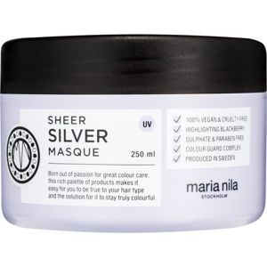 Maria Nila Sheer Silver Masque hydratační a vyživující maska pro blond vlasy 250 ml