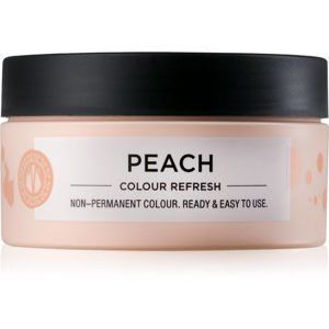 Maria Nila Colour Refresh Peach jemná vyživující maska bez permanentních barevných pigmentů výdrž 4 – 10 umytí 9.34 100 ml