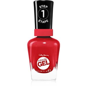 Sally Hansen Miracle Gel™ gelový lak na nehty bez užití UV/LED lampy odstín 444 Off With Her Red! 14,7 ml