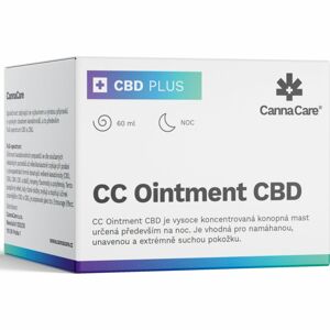CannaCare CBD PLUS CC Ointment CBD konopná mast 60 ml