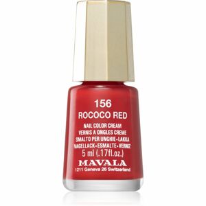 Mavala Mini Color lak na nehty odstín 156 Rococo Red 5 ml