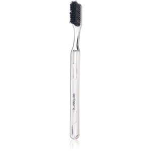 Dentissimo Toothbrushes Hard zubní kartáček odstín Silver 1 ks