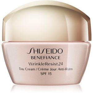 Shiseido Benefiance WrinkleResist24 denní protivráskový krém SPF 15
