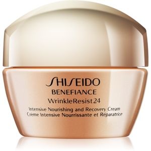 Shiseido Benefiance WrinkleResist24 Intensive Nourishing and Recovery Cream intenzivní vyživující krém proti vráskám 50 ml