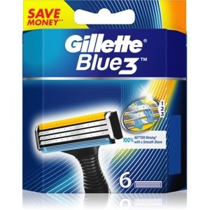 Gillette Blue 3 náhradní břity 6 ks