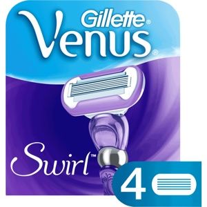 Gillette Venus Swirl Extra Smooth náhradní břity 4 ks