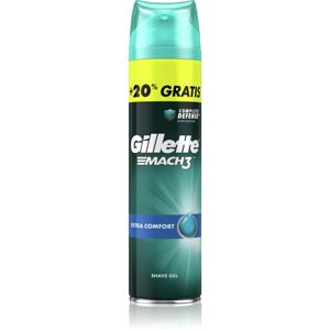 Gillette Mach3 Extra Comfort gel na holení pro muže 240 ml