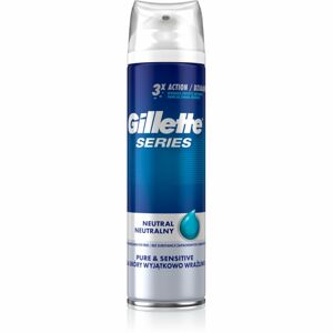 Gillette Series Pure & Sensitive gel na holení pro muže 200 ml