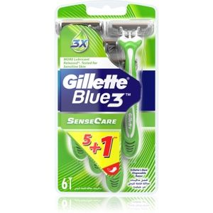 Gillette Blue 3 Sense Care jednorázové strojky