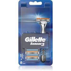Gillette Sensor 3 holicí strojek + náhradní břity 6 ks
