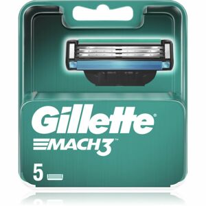 Gillette Mach3 náhradní hlavice 5 ks