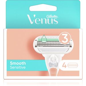 Gillette Venus Sensitive Smooth náhradní hlavice 4 ks