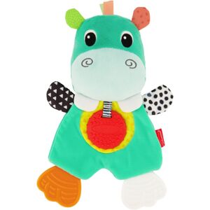 Infantino Cuddly Teether Hippo hebký mazlíček s kousátkem 1 ks