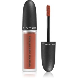 MAC Cosmetics Powder Kiss Liquid Lipcolour matná tekutá rtěnka odstín Impulsive 5 ml