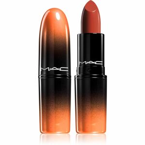 MAC Cosmetics Love Me Lipstick saténová rtěnka odstín Hot as Chili 3 g