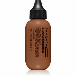 MAC Cosmetics Studio Radiance Face and Body Radiant Sheer Foundation lehký make-up na obličej a tělo odstín C8 50 ml