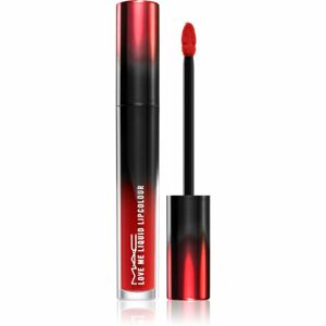 MAC Cosmetics Love Me Liquid Lipcolour krémová rtěnka se saténovým finišem odstín Ruby Do! 3,1 ml