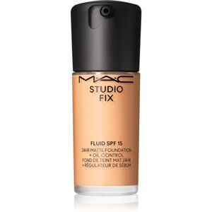 MAC Cosmetics Studio Fix Fluid SPF 15 24HR Matte Foundation + Oil Control matující make-up SPF 15 odstín NC20 30 ml
