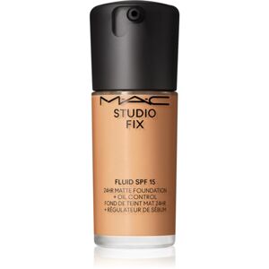 MAC Cosmetics Studio Fix Fluid SPF 15 24HR Matte Foundation + Oil Control matující make-up SPF 15 odstín NC37 30 ml