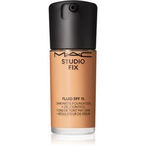 MAC Cosmetics Studio Fix Fluid SPF 15 24HR Matte Foundation + Oil Control matující make-up SPF 15 odstín NC40 30 ml