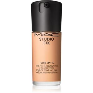 MAC Cosmetics Studio Fix Fluid SPF 15 24HR Matte Foundation + Oil Control matující make-up SPF 15 odstín NW20 30 ml