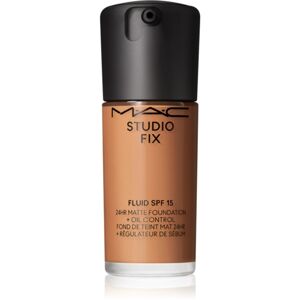 MAC Cosmetics Studio Fix Fluid SPF 15 24HR Matte Foundation + Oil Control matující make-up SPF 15 odstín NW35 30 ml