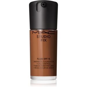 MAC Cosmetics Studio Fix Fluid SPF 15 24HR Matte Foundation + Oil Control matující make-up SPF 15 odstín NW45 30 ml