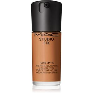 MAC Cosmetics Studio Fix Fluid SPF 15 24HR Matte Foundation + Oil Control matující make-up SPF 15 odstín NC46 30 ml