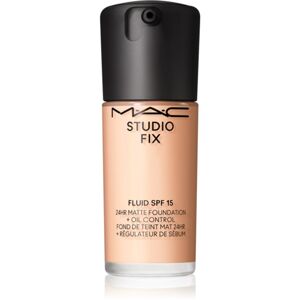 MAC Cosmetics Studio Fix Fluid SPF 15 24HR Matte Foundation + Oil Control matující make-up SPF 15 odstín N4 30 ml