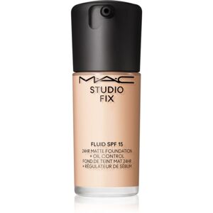 MAC Cosmetics Studio Fix Fluid SPF 15 24HR Matte Foundation + Oil Control matující make-up SPF 15 odstín NC12 30 ml