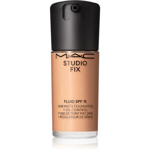MAC Cosmetics Studio Fix Fluid SPF 15 24HR Matte Foundation + Oil Control matující make-up SPF 15 odstín NC27 30 ml